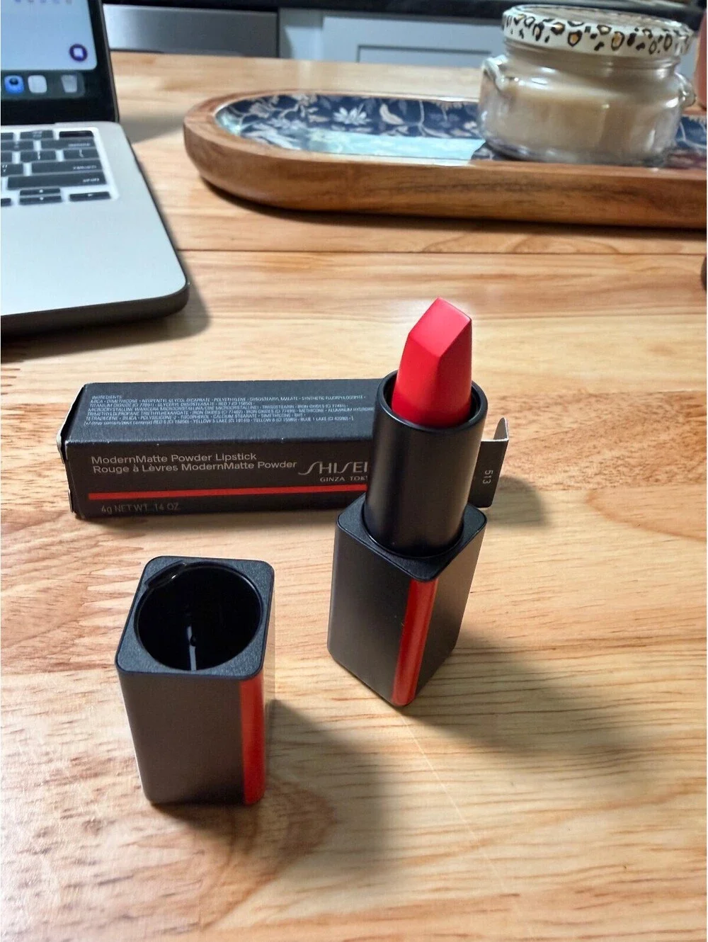 Shiseido ModernMatte Powder Lipstick 513 Shock Wave